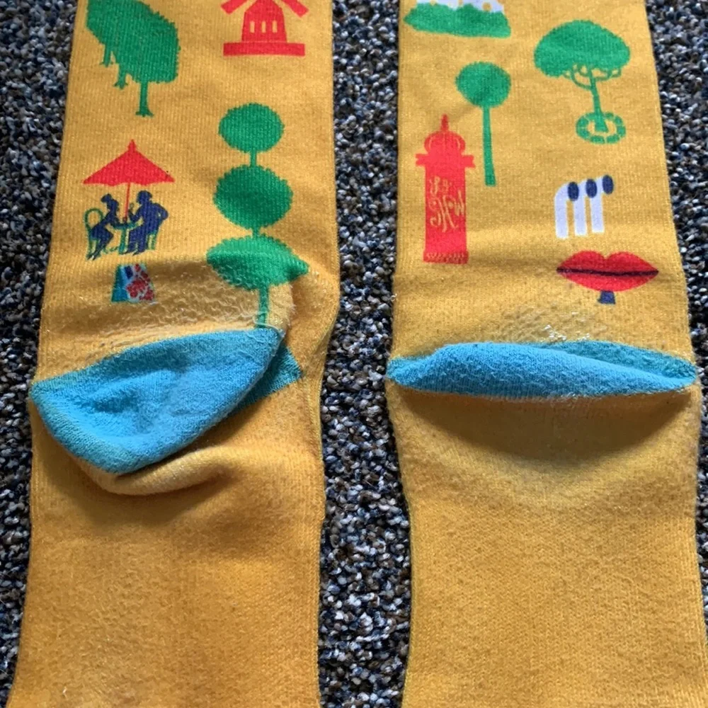 Paris socks adult unisex crew socks